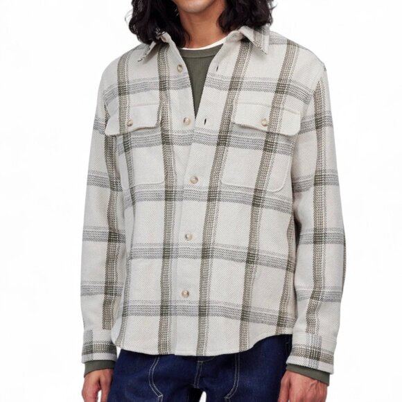 Madewell Brushed Easy Shirt-Jacket in Italian Fabric Size Medium - Picture 1 of 10